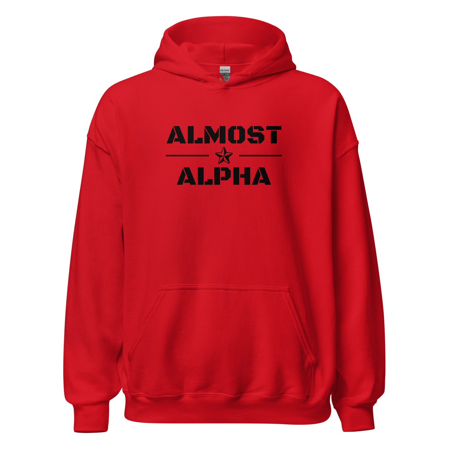 Almost Alpha Hoodie in Red