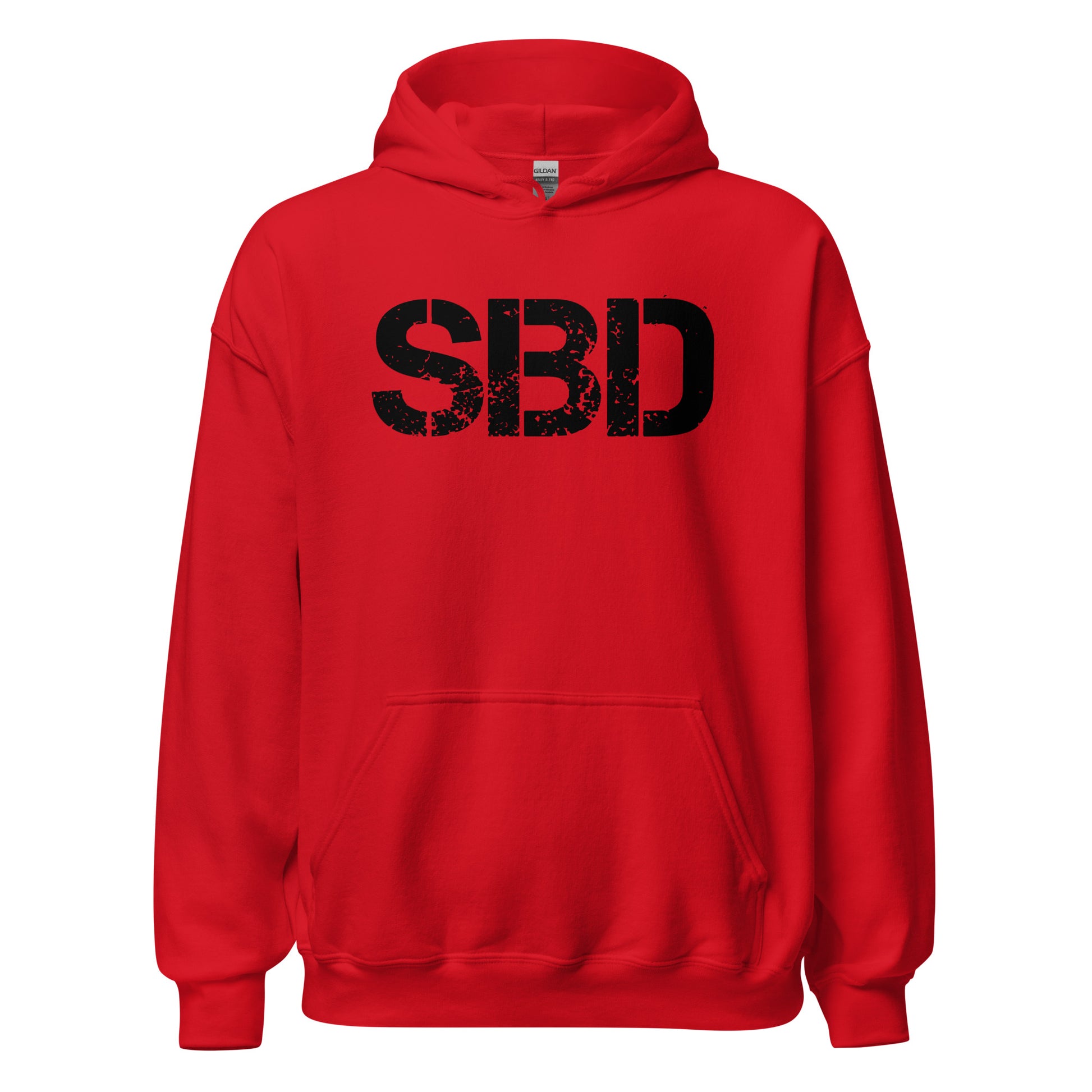 SBD Hoodie in Red