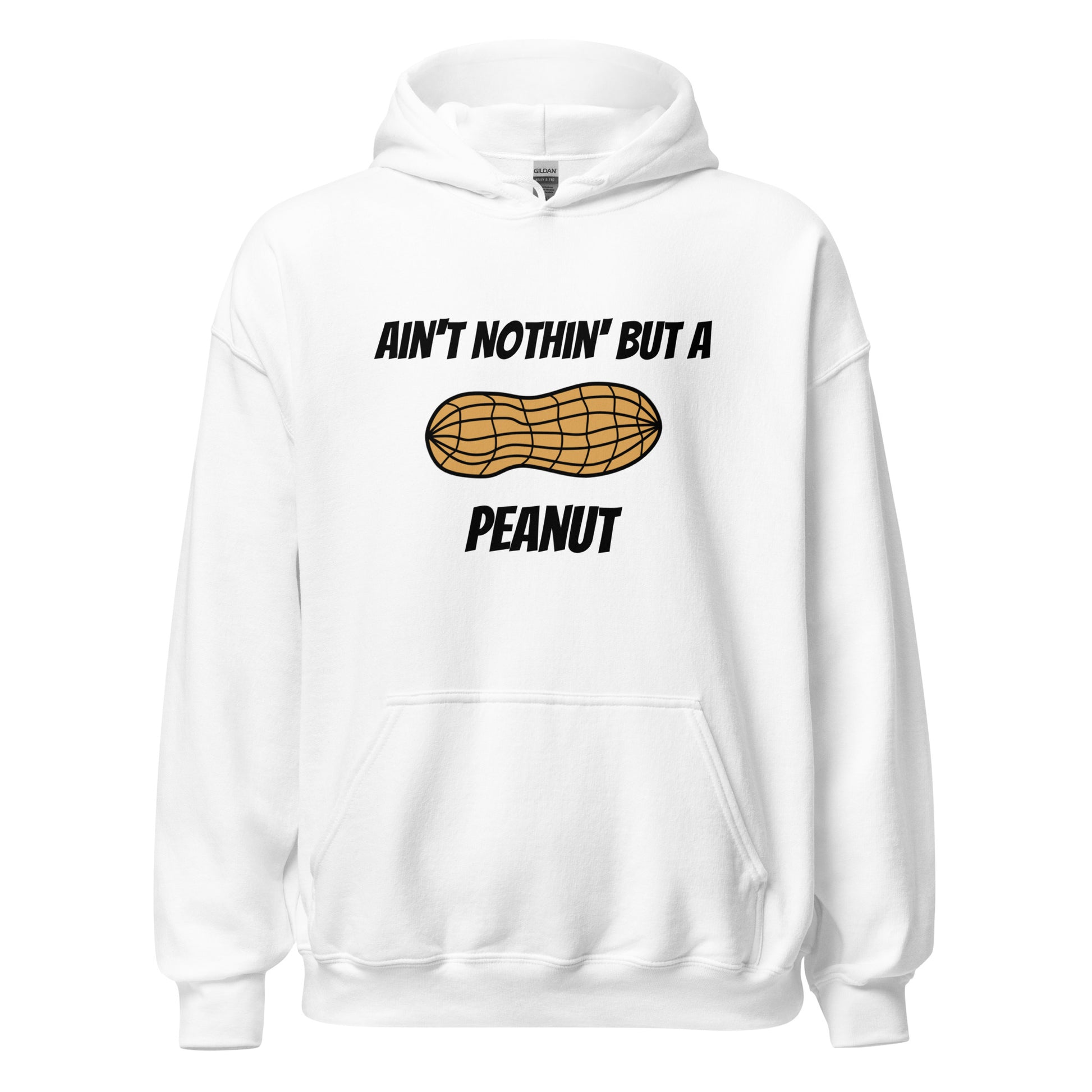 Ain't Nothin' but a Peanut Hoodie in White