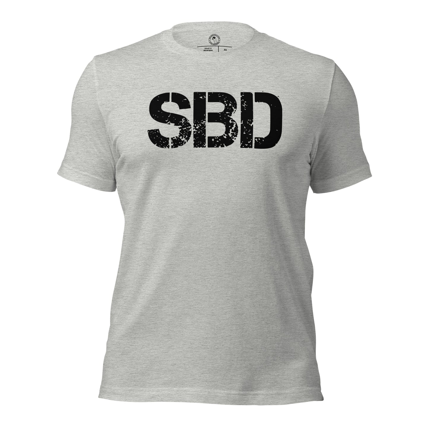 SBD Shirt Powerlifting in Athletic Heather