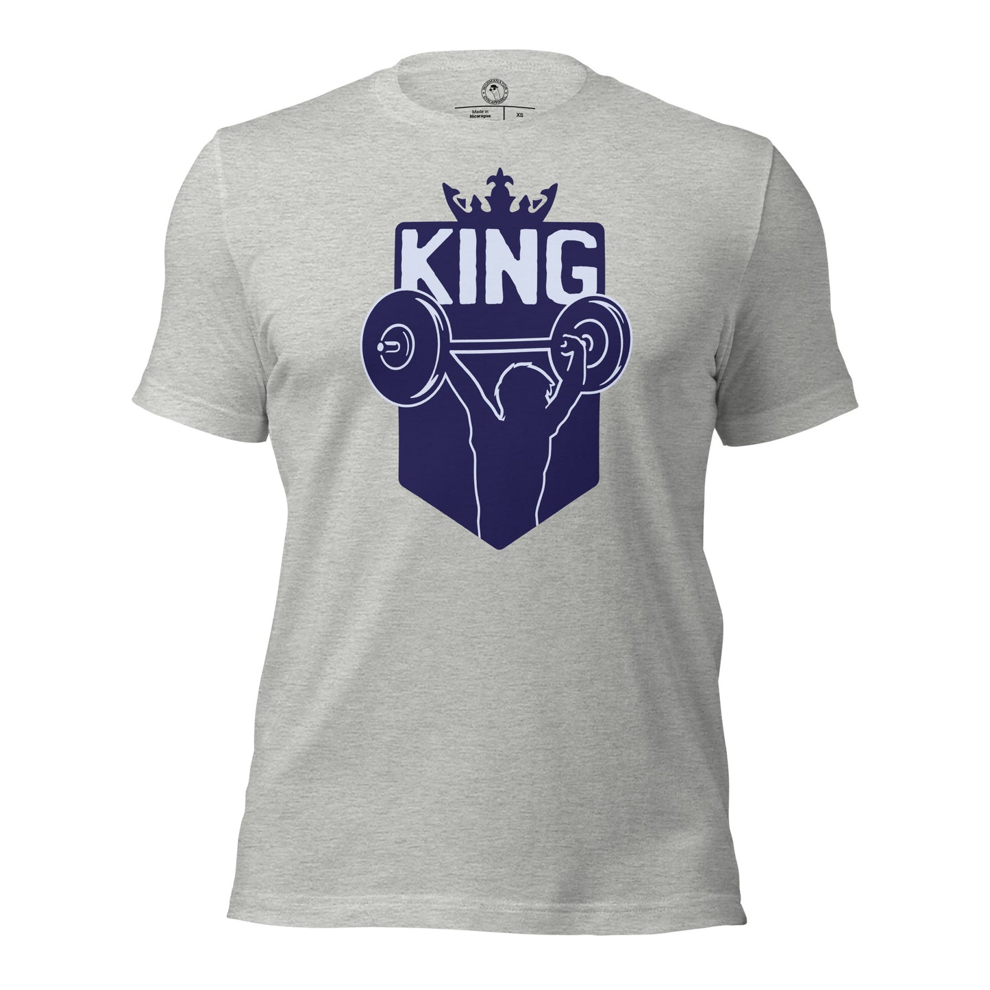 Gym King Shirt in Athletic Heather