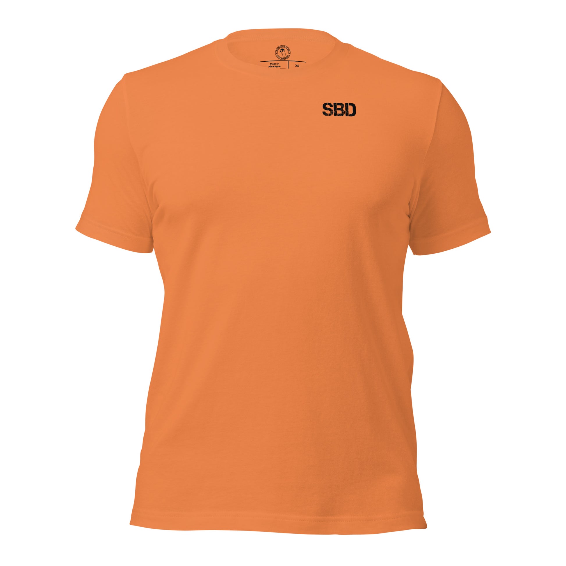 Squat Bench Deadlift (SBD) Shirt in Burnt Orange