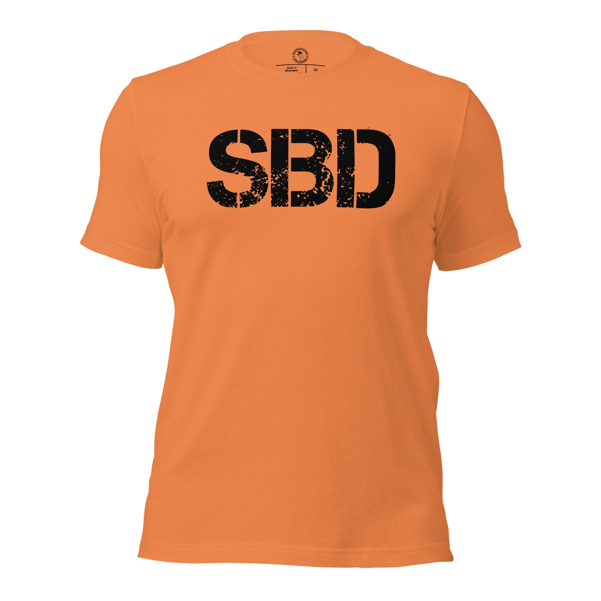 SBD Shirt Powerlifting in Burnt Orange