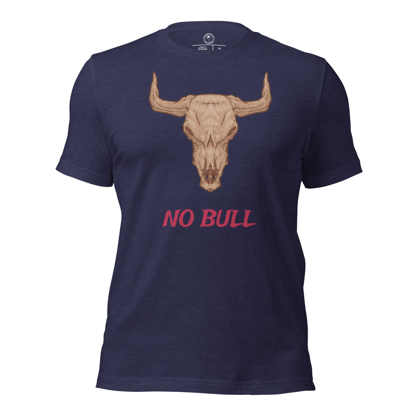 No Bull Shirt in Heather Midnight Navy