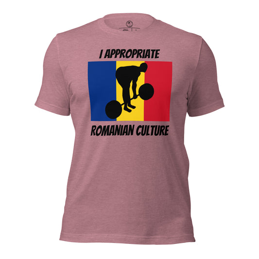 I Appropriate Romanian Culture RDL Shirt in Heather Orchid