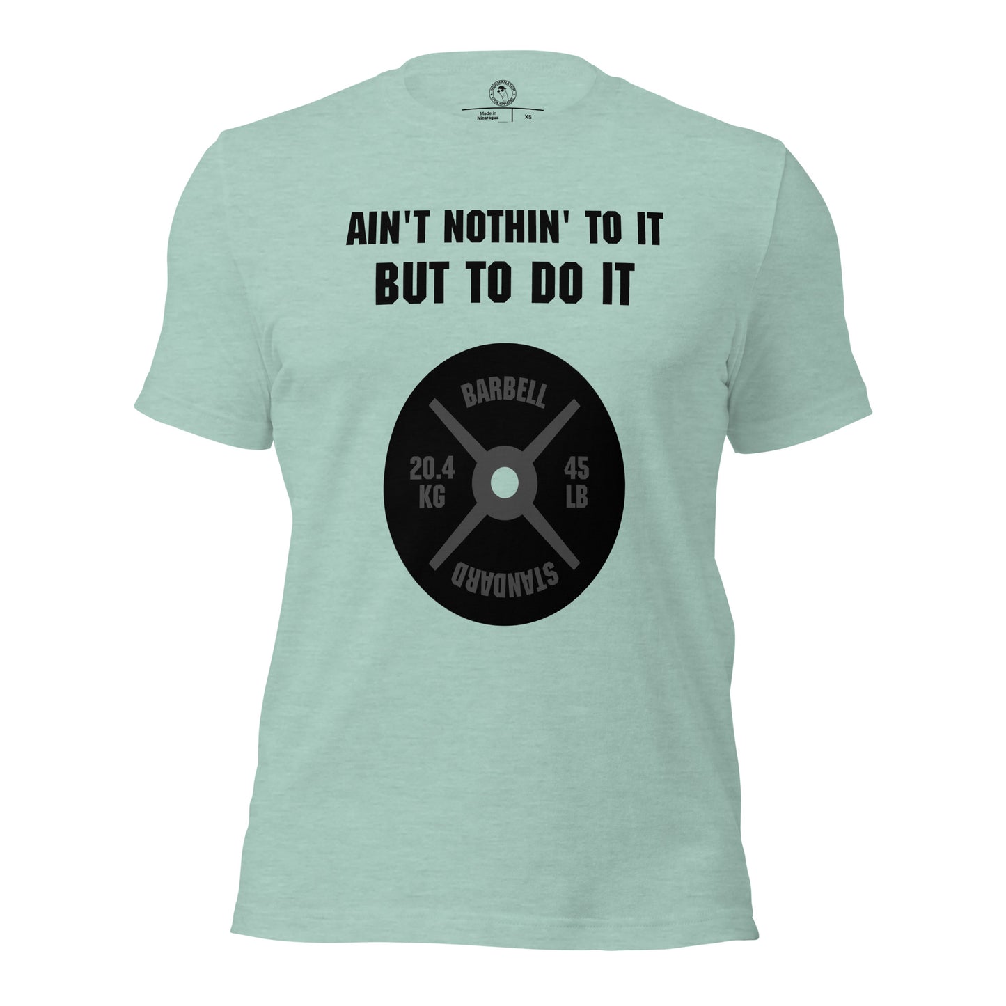 Ain't Nothin' To It But To Do It Shirt in Heather Prism Dusty Blue