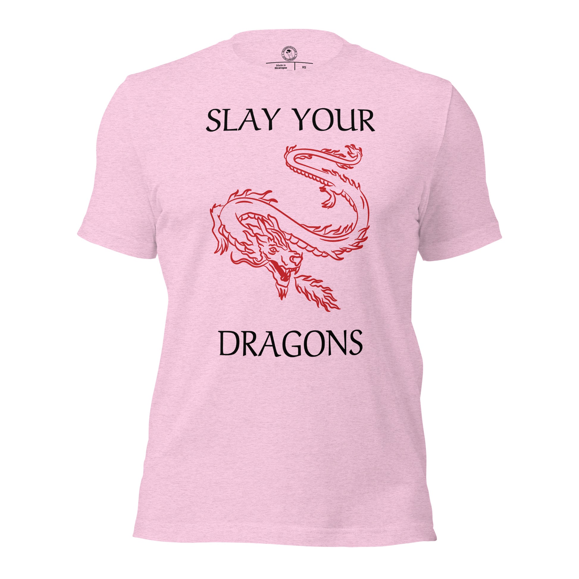 Slay Your Dragons Shirt in Heather Prism Lilac