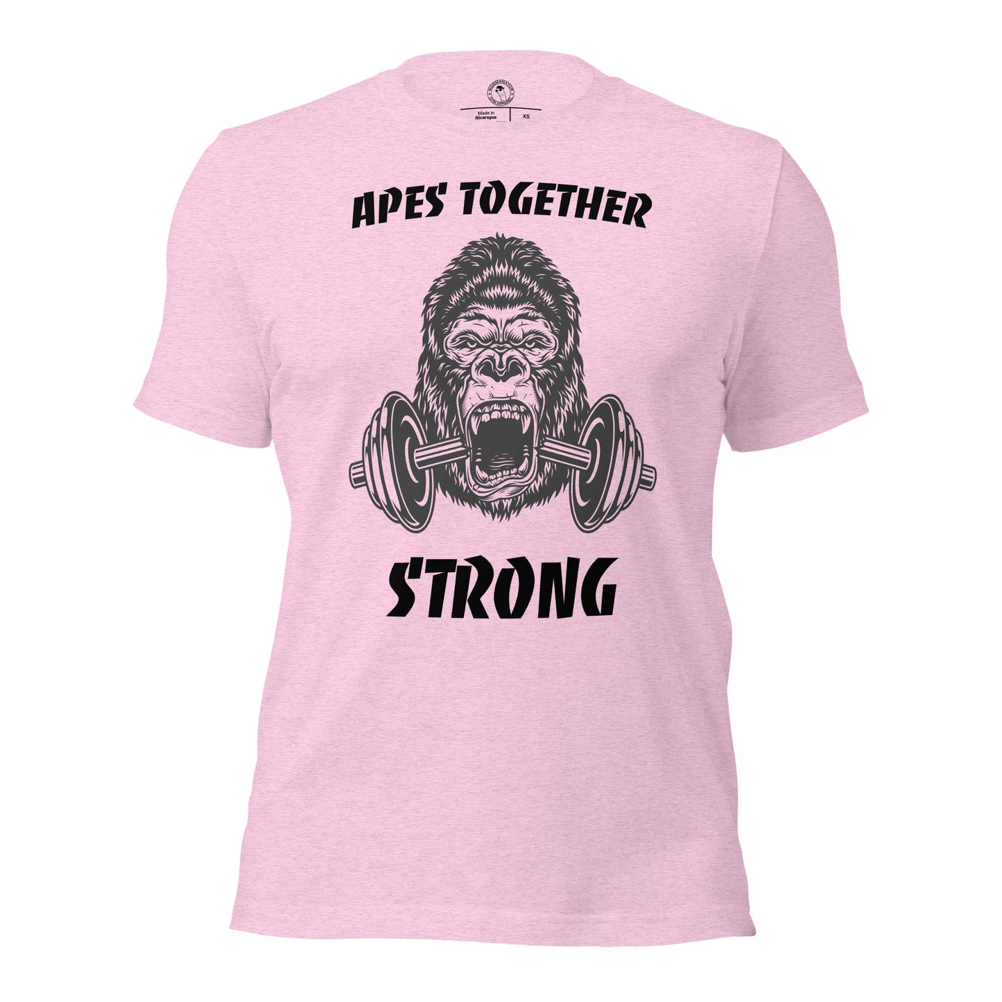 Apes Together Strong Shirt in Heather Prism Lilac