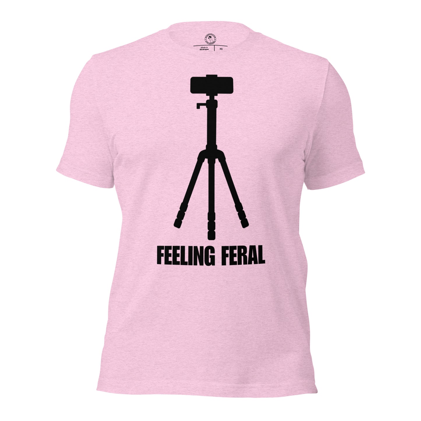 Feeling Feral Gym Shirt in Heather Prism Lilac