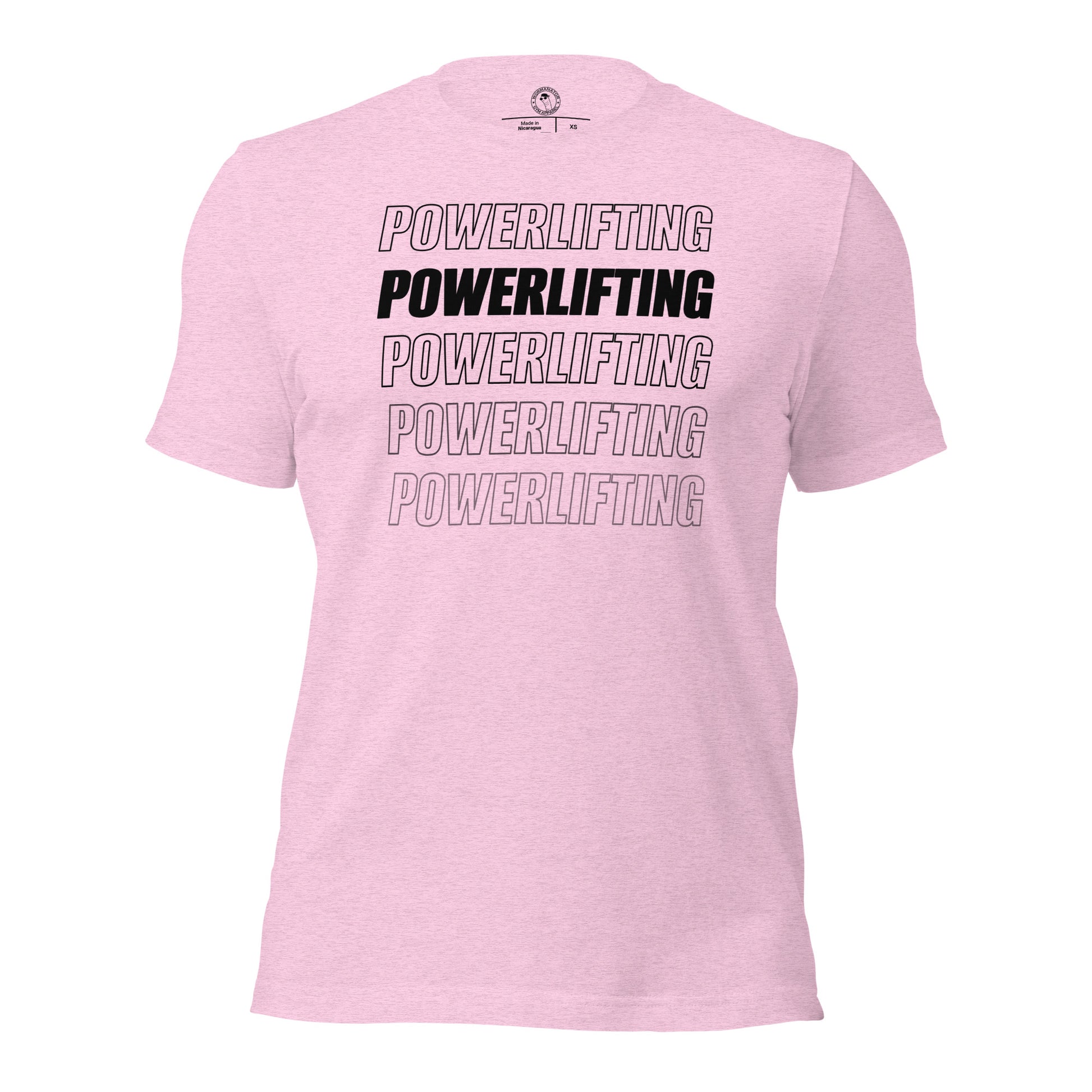 Powerlifting Shirt in Heather Prism Lilac