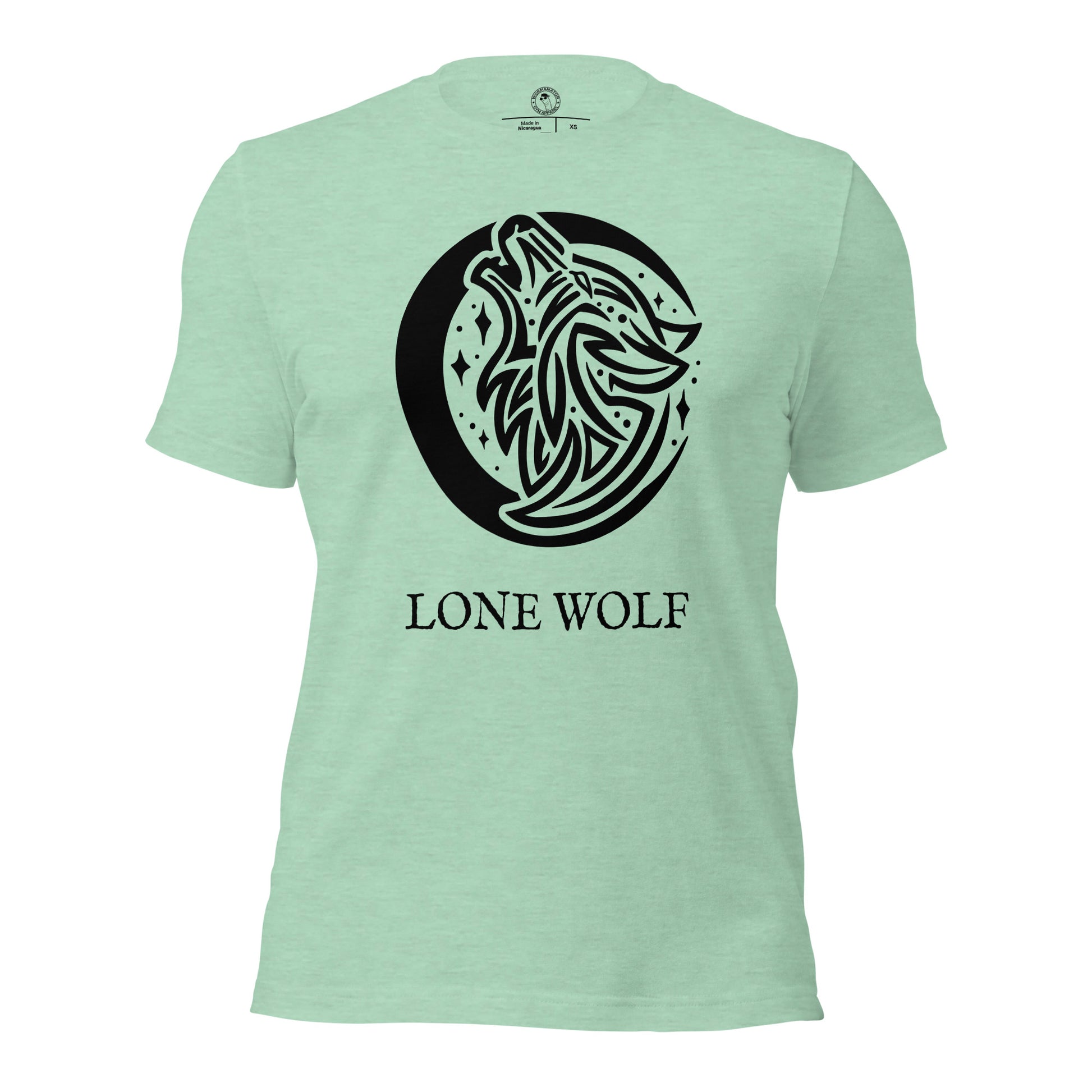 Lone Wolf Shirt in Heather Prism Mint