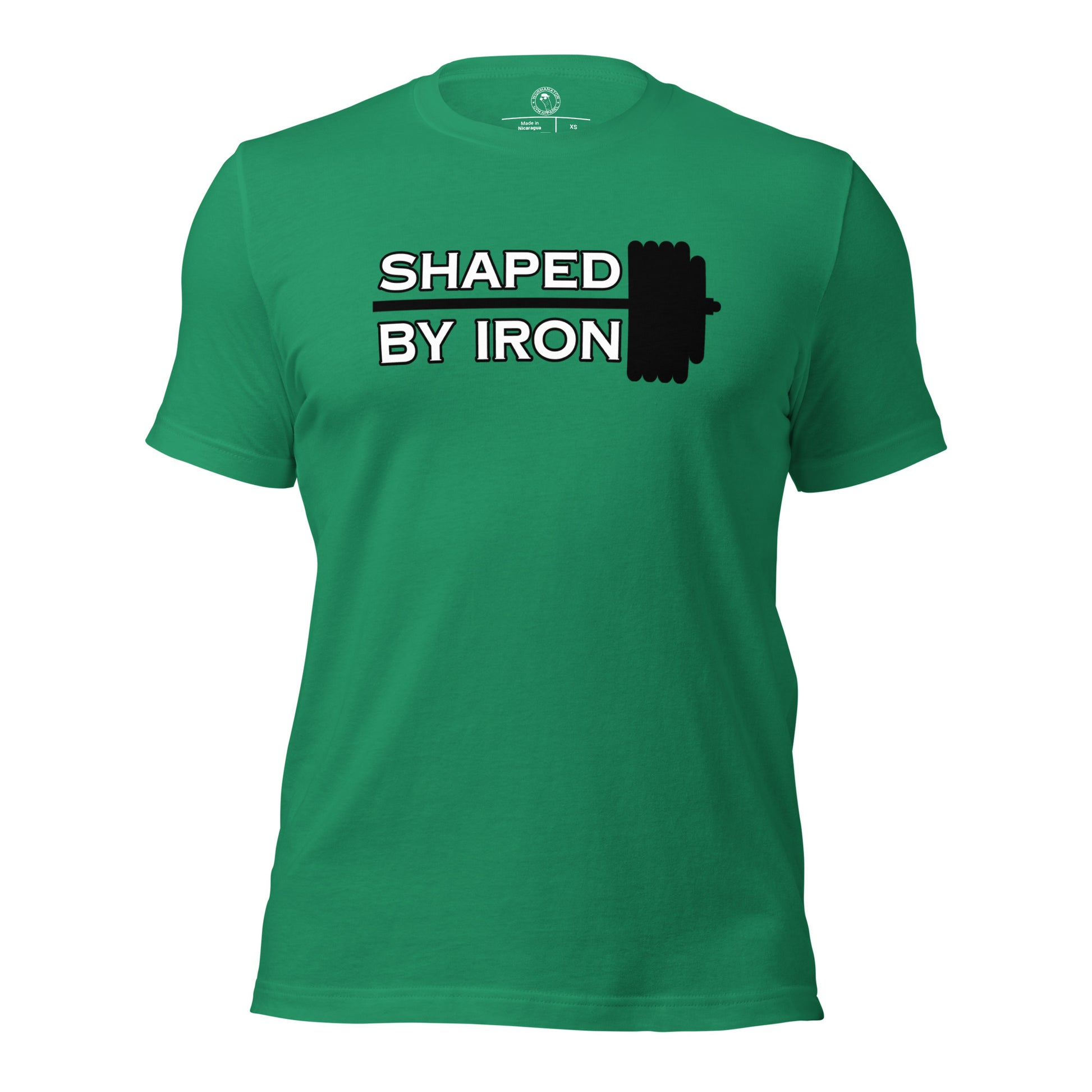 Shaped By Iron Gym Shirt in Kelly Green