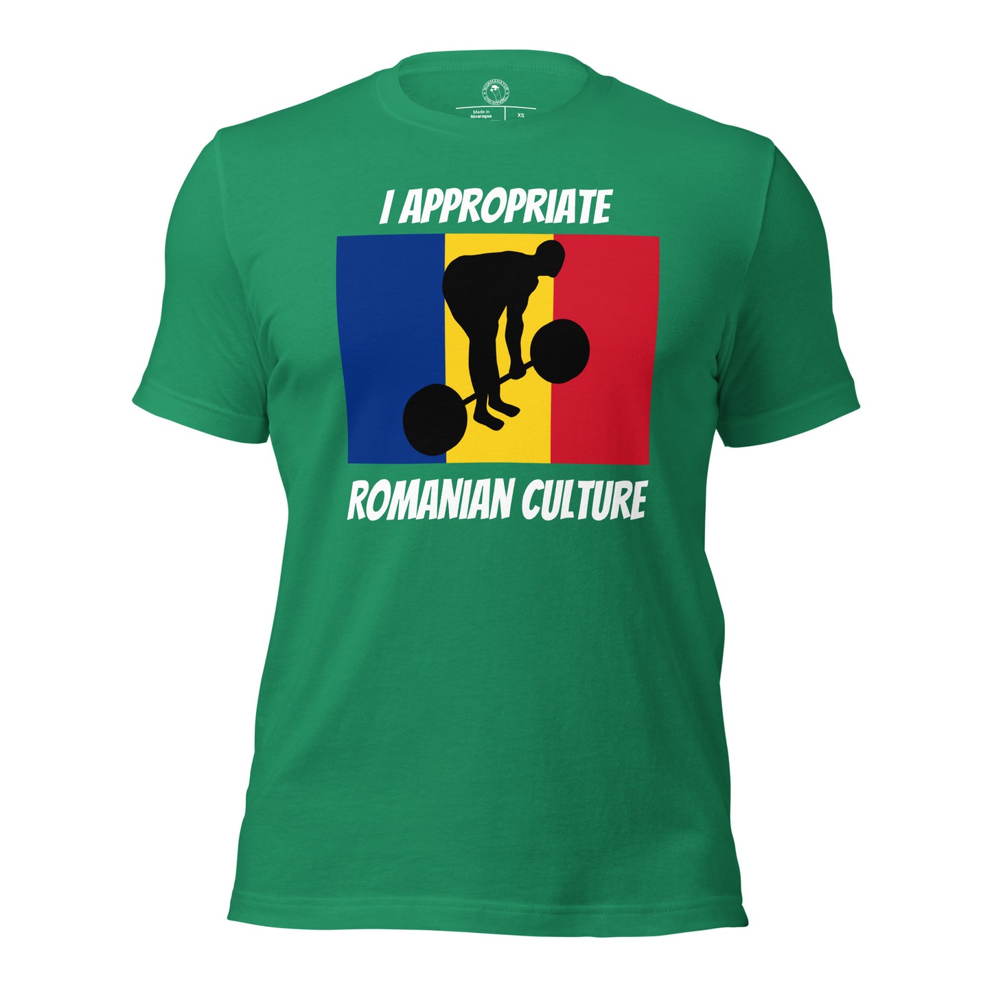 I Appropriate Romanian Culture RDL Shirt in Kelly Green