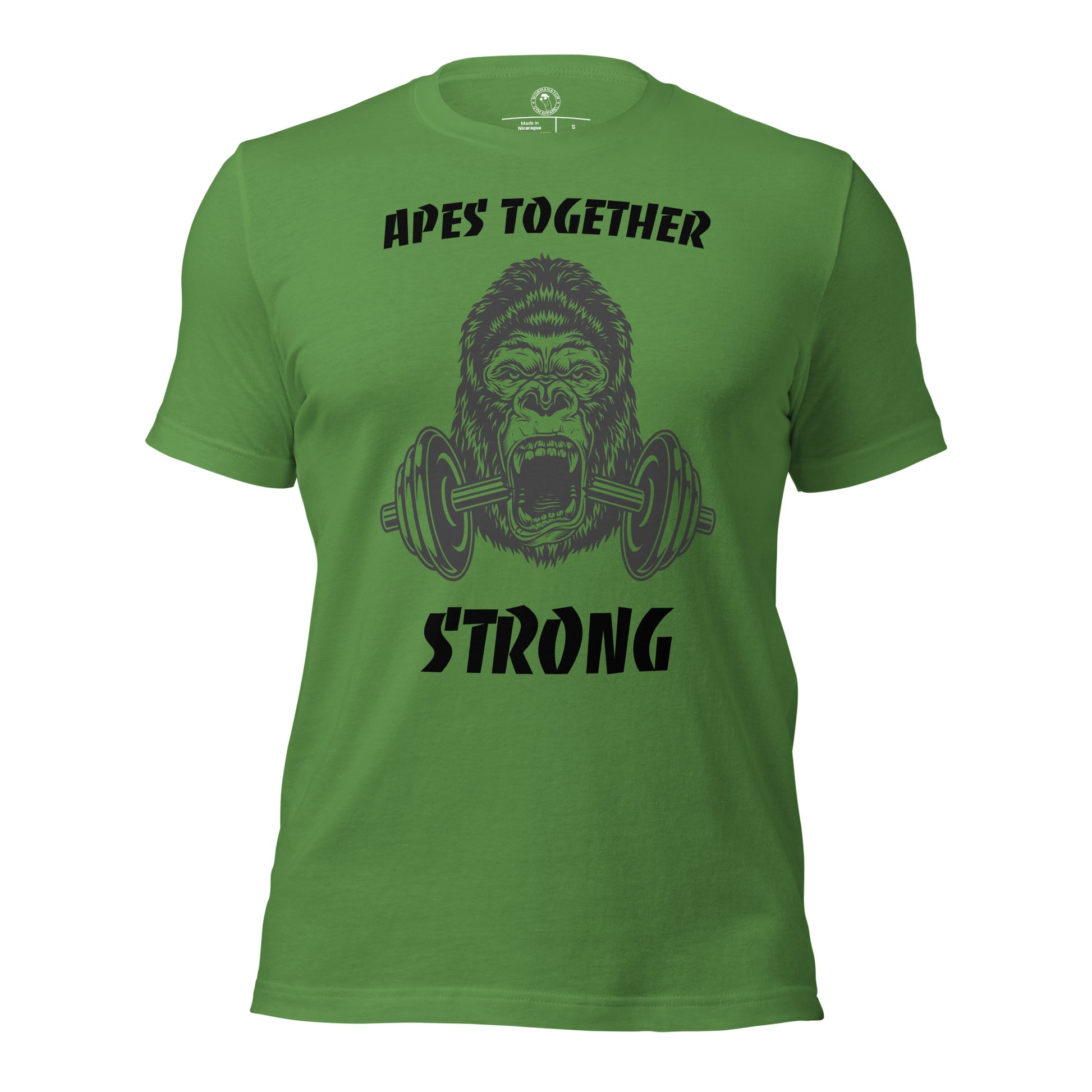 Apes Together Strong Shirt in Leaf Green