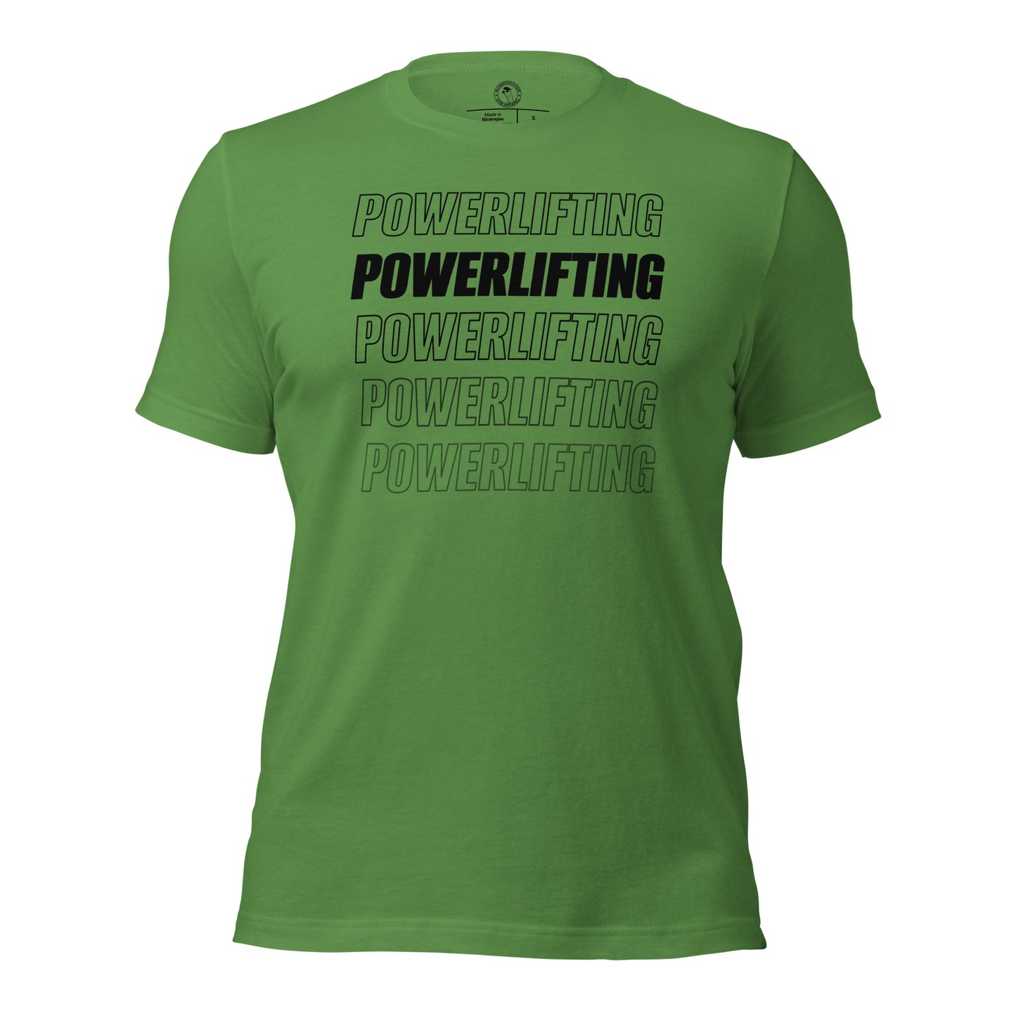 Powerlifting Shirt in Leaf Green