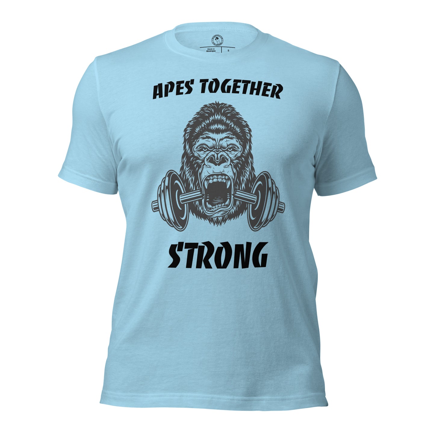 Apes Together Strong Shirt in Ocean Blue