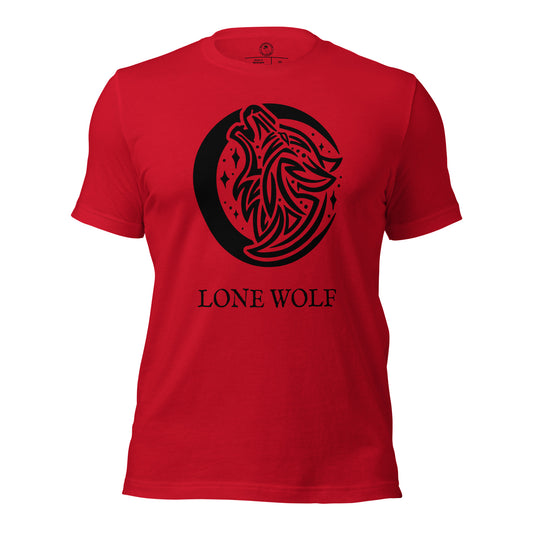 Lone Wolf Shirt in Red