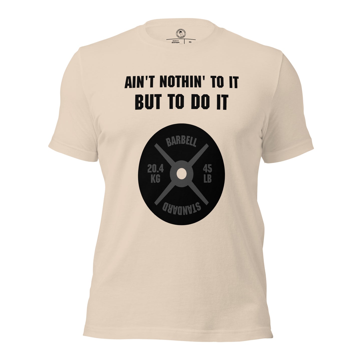 Ain't Nothin' To It But To Do It Shirt in Soft Cream