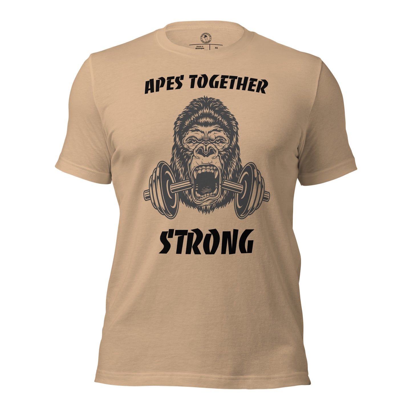 Apes Together Strong Shirt in Tan