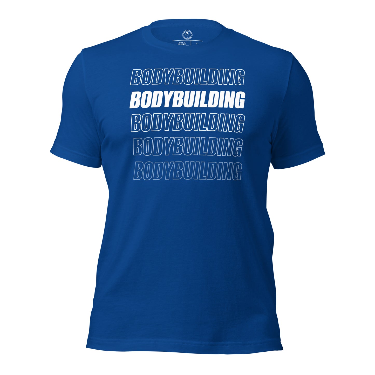 Bodybuilding Shirt in True Royal