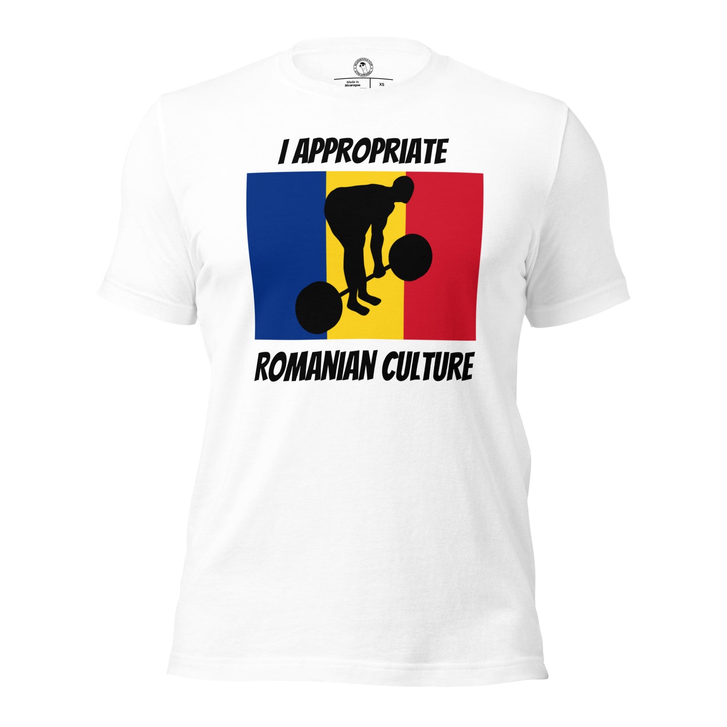 I Appropriate Romanian Culture RDL Shirt in White