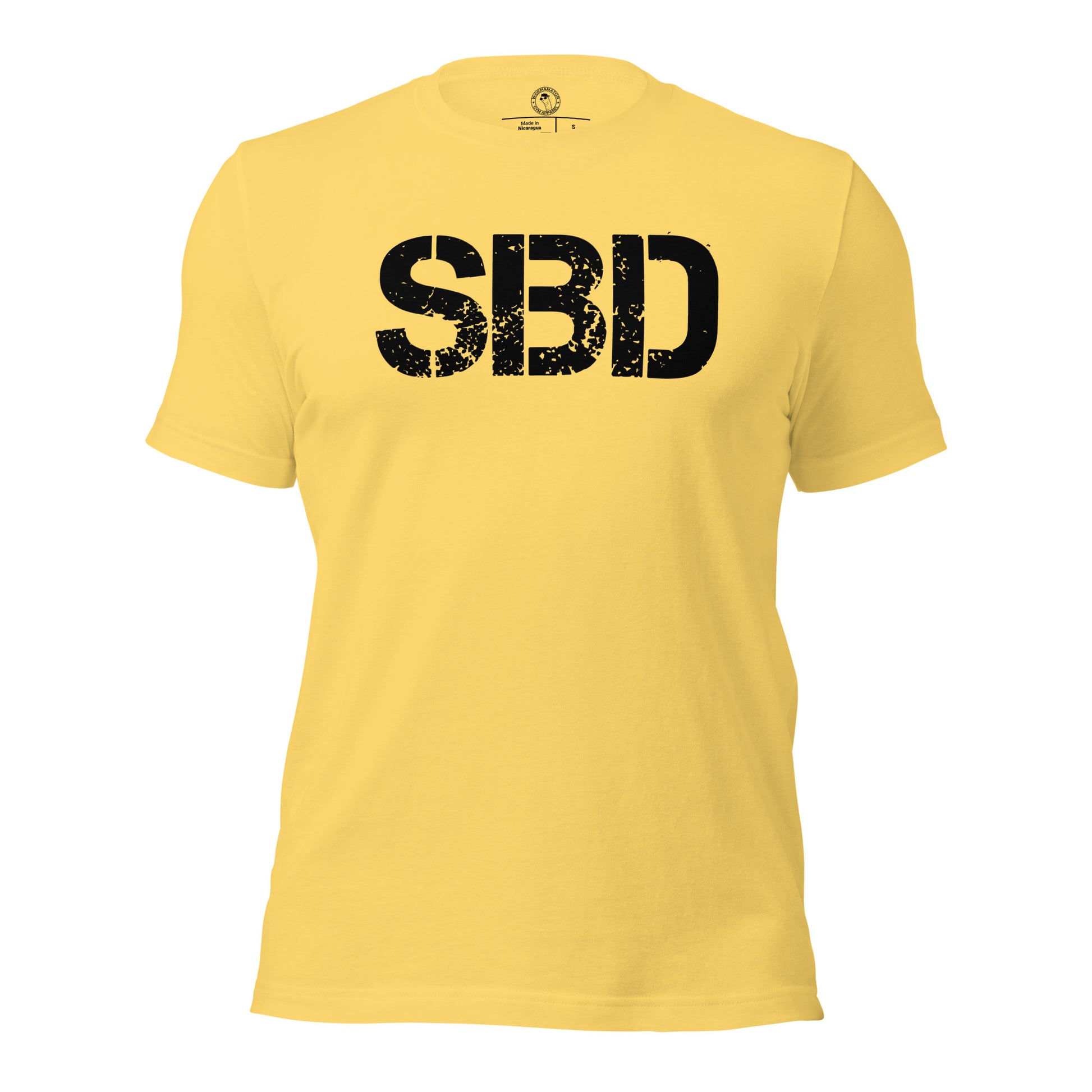 SBD Shirt Powerlifting in Yellow