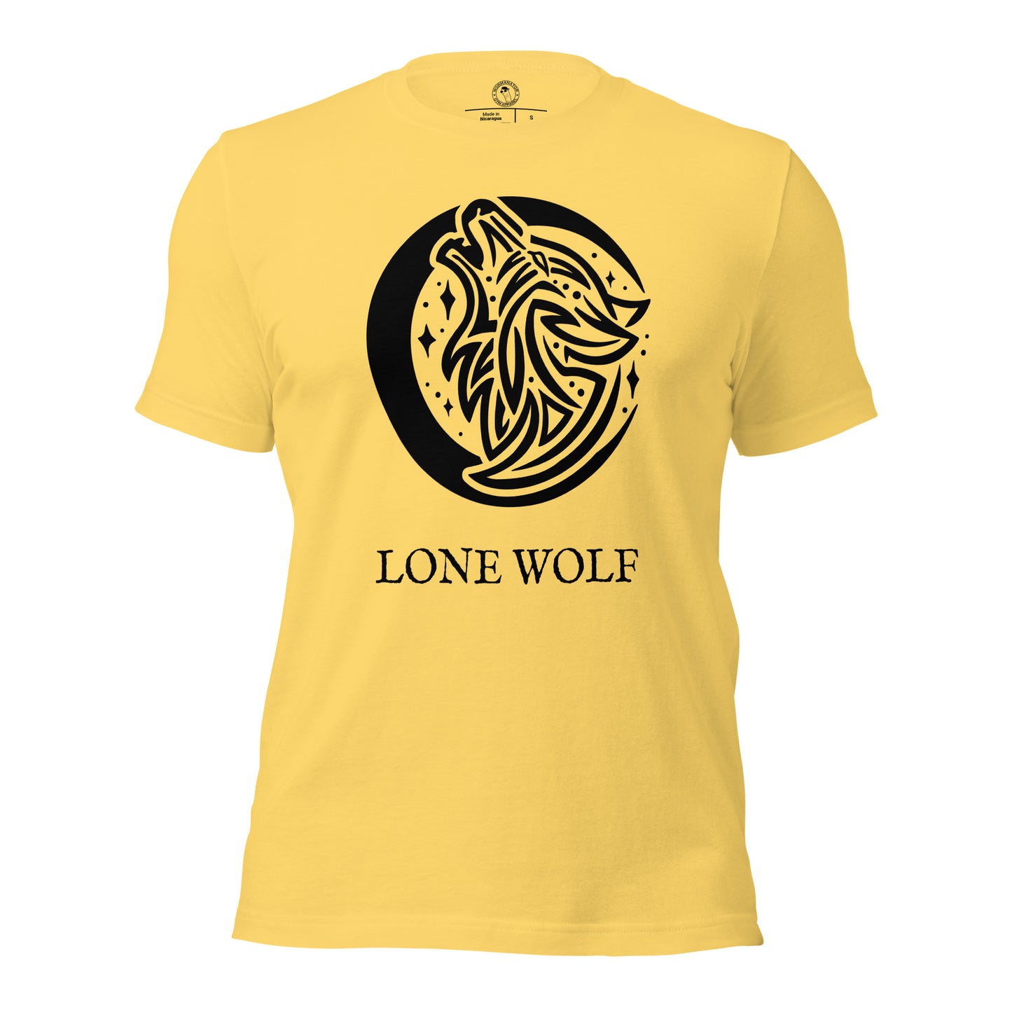 Lone Wolf Shirt in Yellow