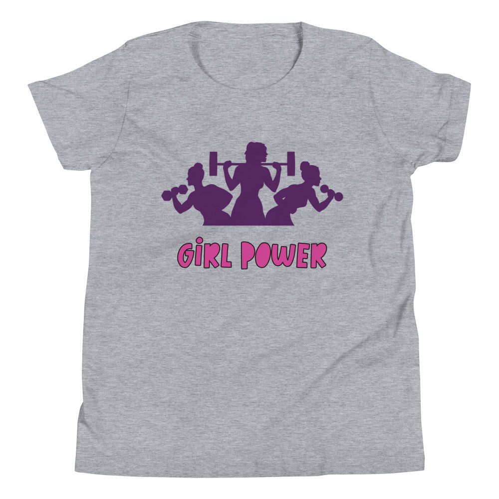 Girl Power Children's T-Shirt in Athletic Heather