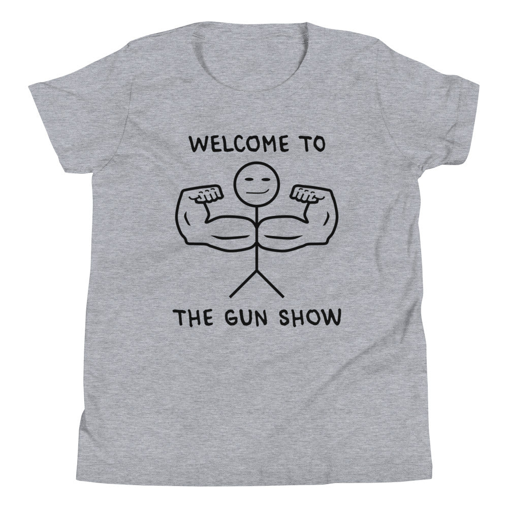 Welcome to the Gun Show Children's T-Shirt in Athletic Heather