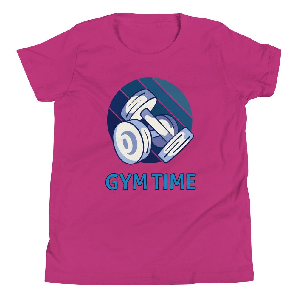 Gym Time Children's T-Shirt in Berry