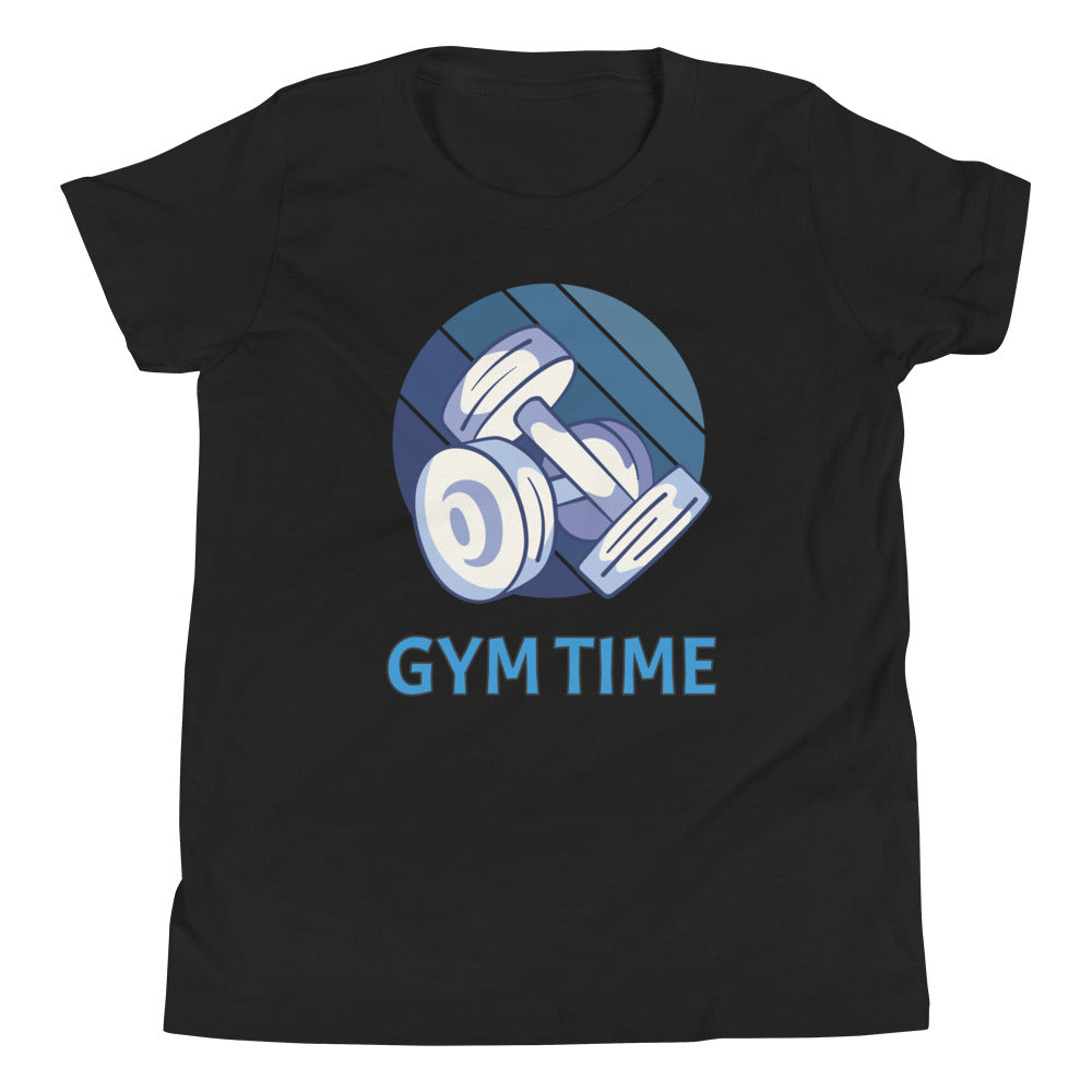 Gym Time Children's T-Shirt in Black