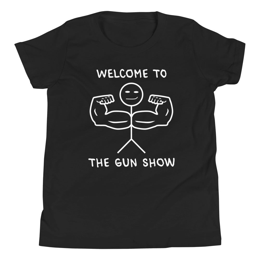 Welcome to the Gun Show Children's T-Shirt in Black