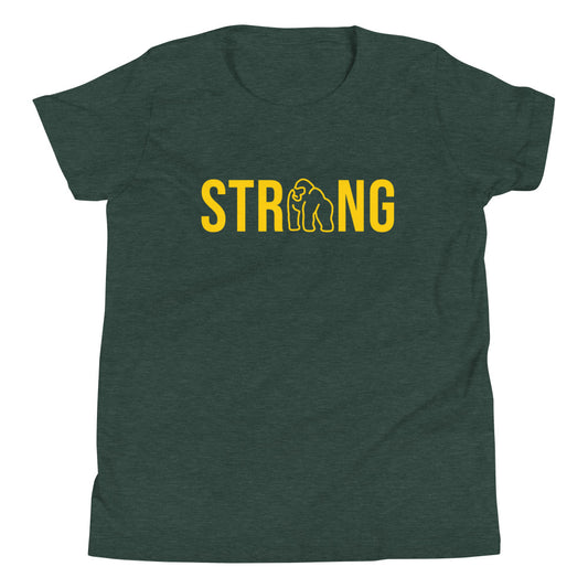 Ape Strong Children's T-Shirt in Heather Forest