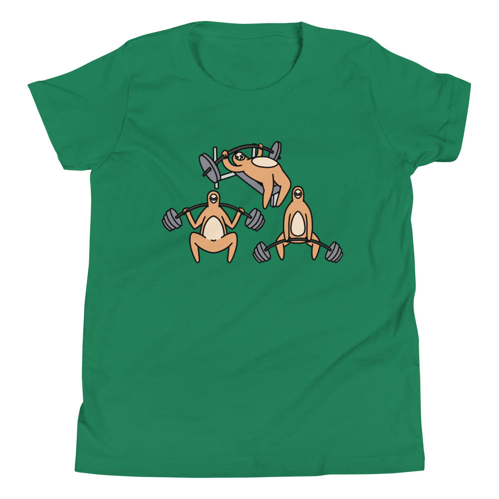 Sloth SBD Children's T-Shirt in Kelly Green