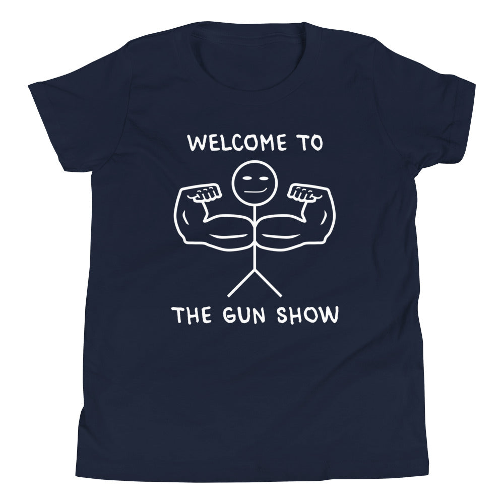 Welcome to the Gun Show Children's T-Shirt in Navy