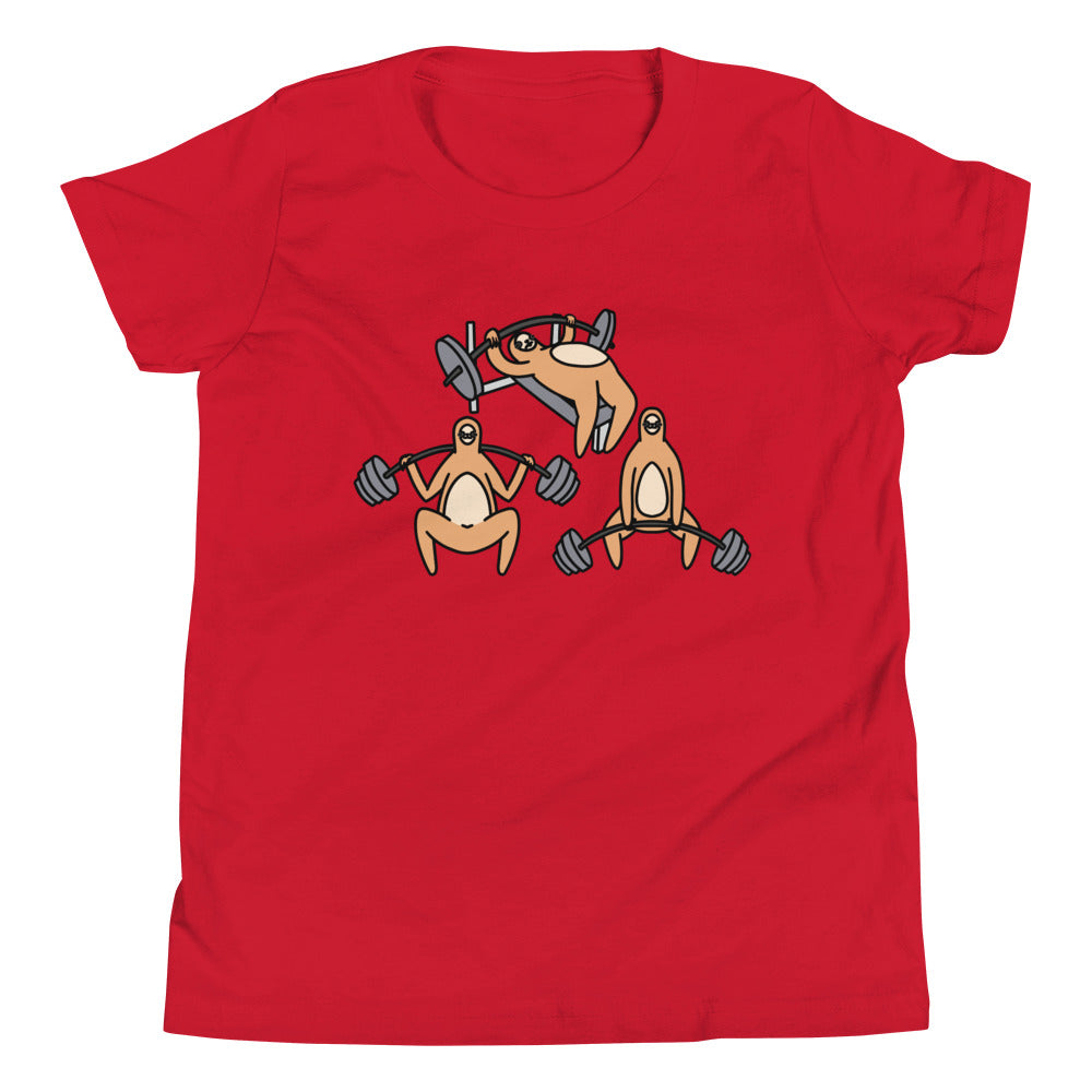 Sloth SBD Children's T-Shirt in Red