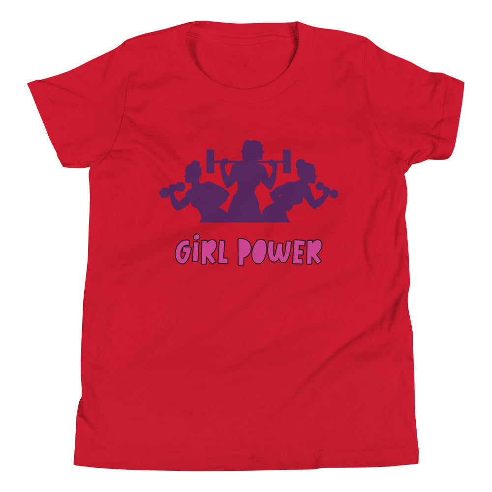 Girl Power Children's T-Shirt in Red