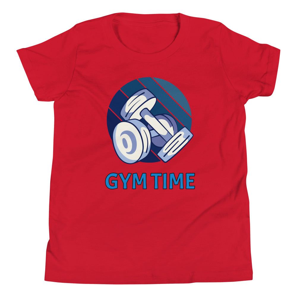 Gym Time Children's T-Shirt in Red