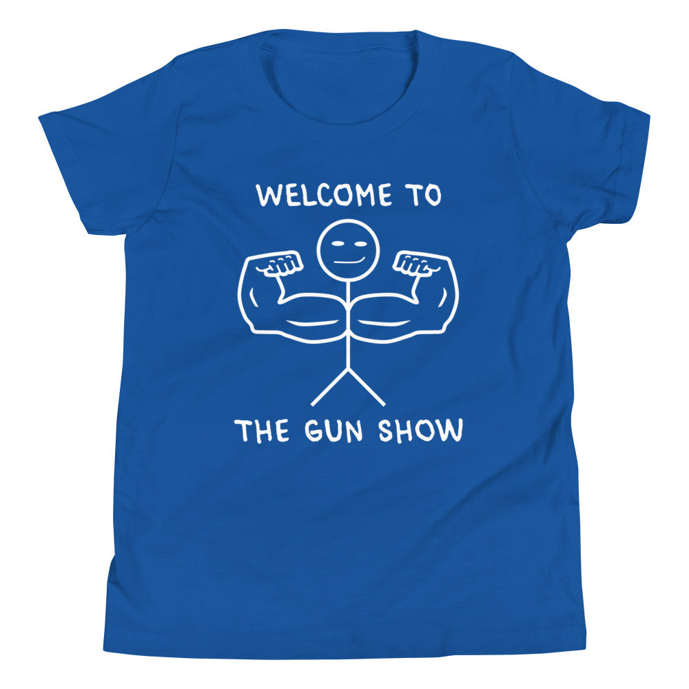 Welcome to the Gun Show Children's T-Shirt in True Royal