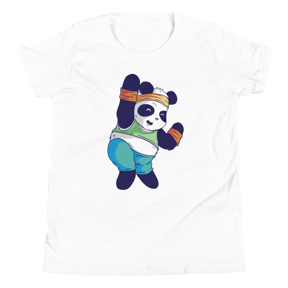 Cardio Panda Children's T-Shirt in White