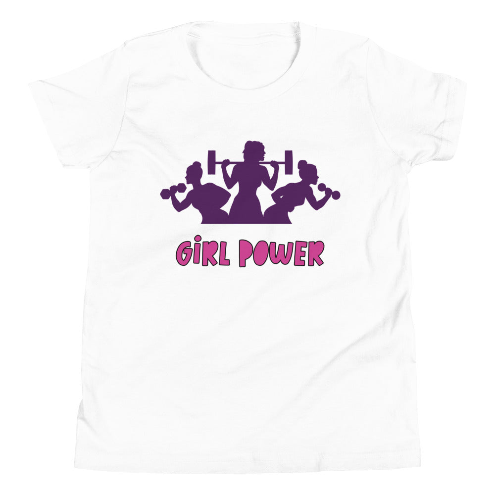 Girl Power Children's T-Shirt in White