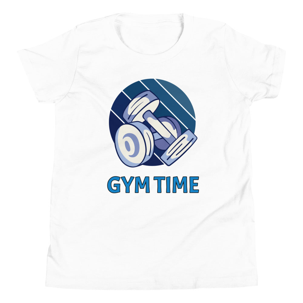 Gym Time Children's T-Shirt in White