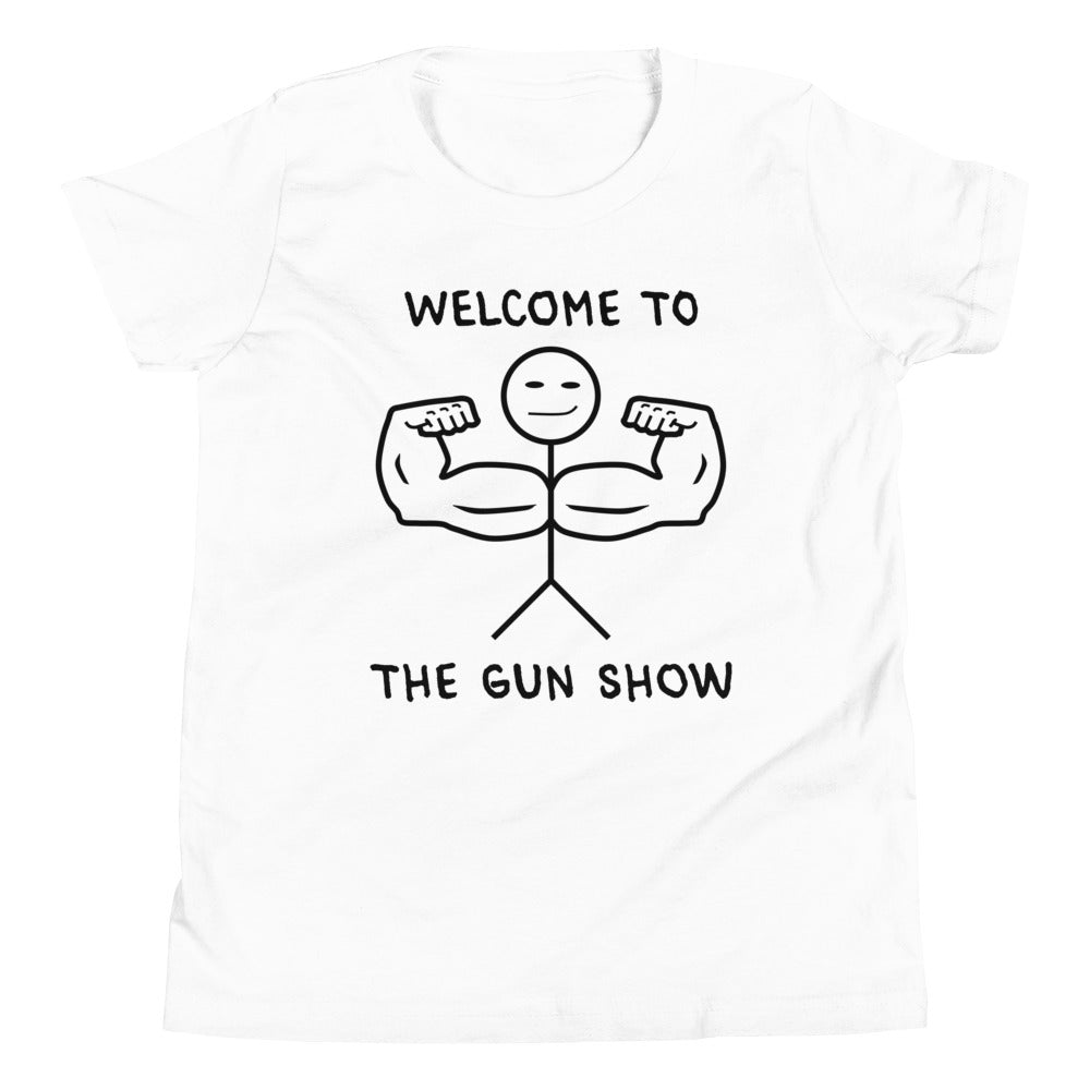 Welcome to the Gun Show Children's T-Shirt in White